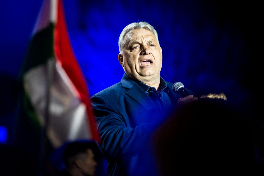 Predseda maďarskej vl&aacute;dy a &scaron;&eacute;f strany Fidesz Viktor Orb&aacute;n. FOTO: Reuters