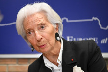 Prezidentka Eur&oacute;pskej centr&aacute;lnej banky Christine Lagardeov&aacute;. FOTO: Reuters