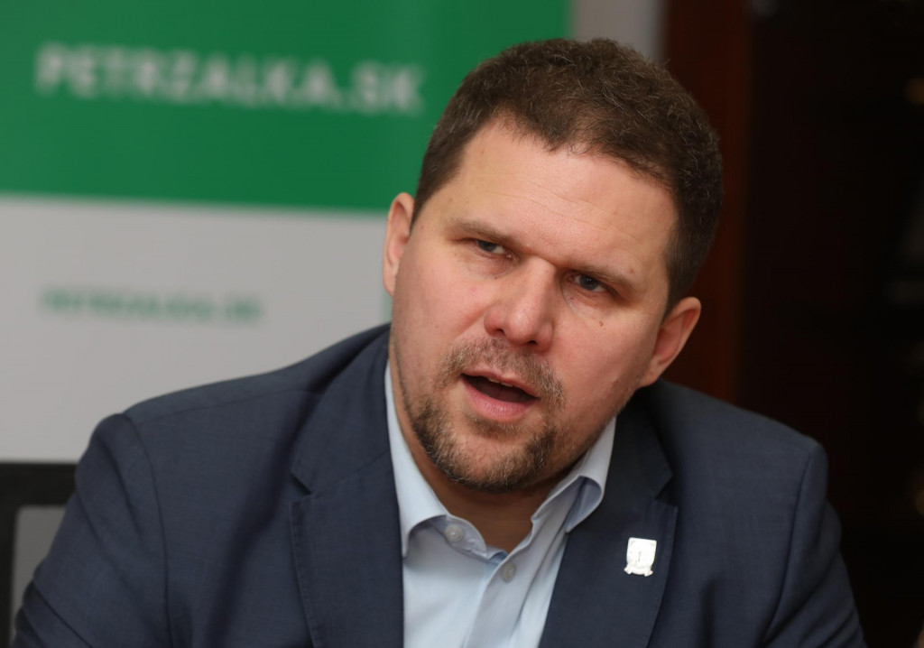Starosta Petržalky J&aacute;n Hrčka. FOTO: HN/Peter Mayer