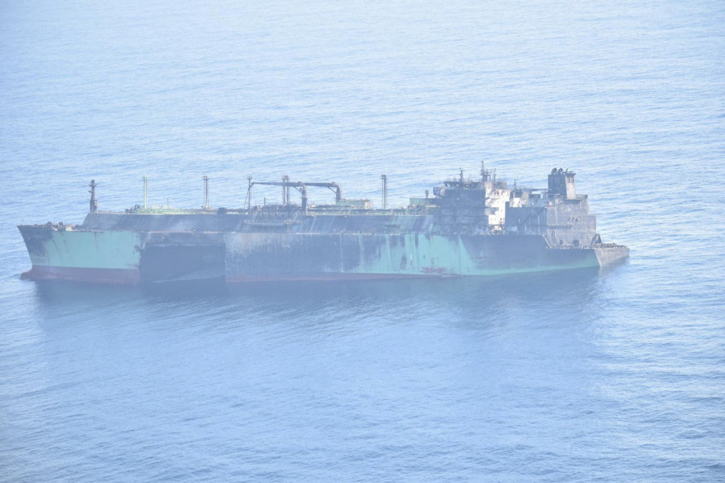 Tanker Arktik Metagaz, označovan&yacute; tiež ako Arctic Metagaz, vypl&aacute;val z rusk&eacute;ho pr&iacute;stavu Murmansk vo febru&aacute;ri. ​FOTO: REUTERS