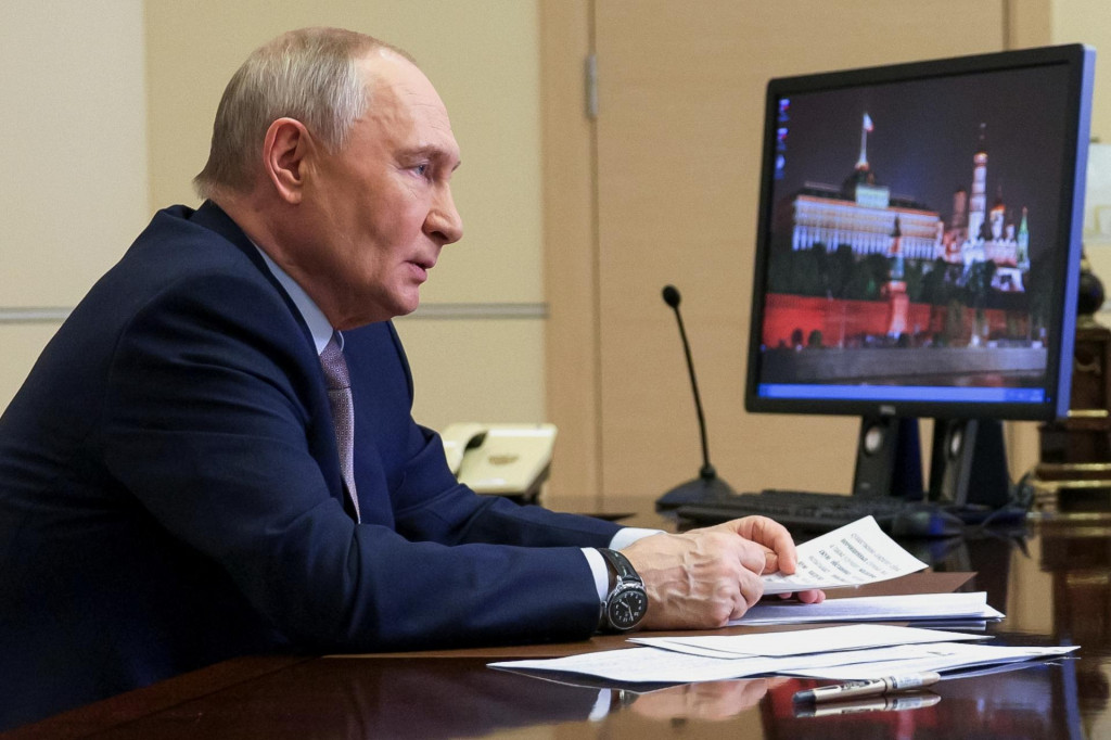 Rusk&yacute; prezident Vladimir Putin. FOTO: TASR/AP