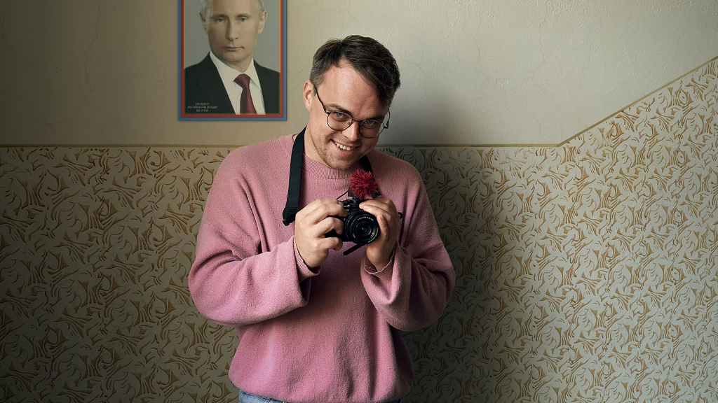 Pavol Talankin, autor filmu P&aacute;n Nikto proti Putinovi. FOTO: Bontonfilm