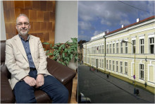 Matematik&aacute;r Otto R&eacute;v&eacute;sz p&ocirc;sob&iacute; už viac ako desať rokov aj ako riaditeľ Gymn&aacute;zia Po&scaron;tov&aacute; 9 v Ko&scaron;iciach. FOTO: osobn&yacute; arch&iacute;v O. R&eacute;v&eacute;sza, Facebook &ndash; Gymn&aacute;zium Po&scaron;tov&aacute; 9