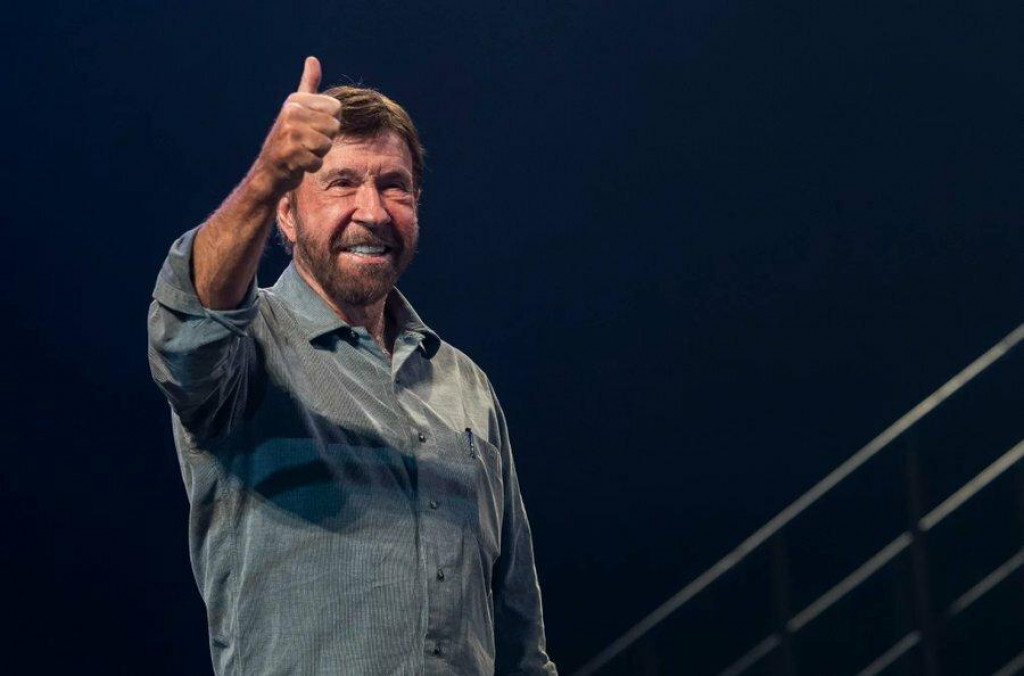Chuck Norris. FOTO: Twitter/movieshots