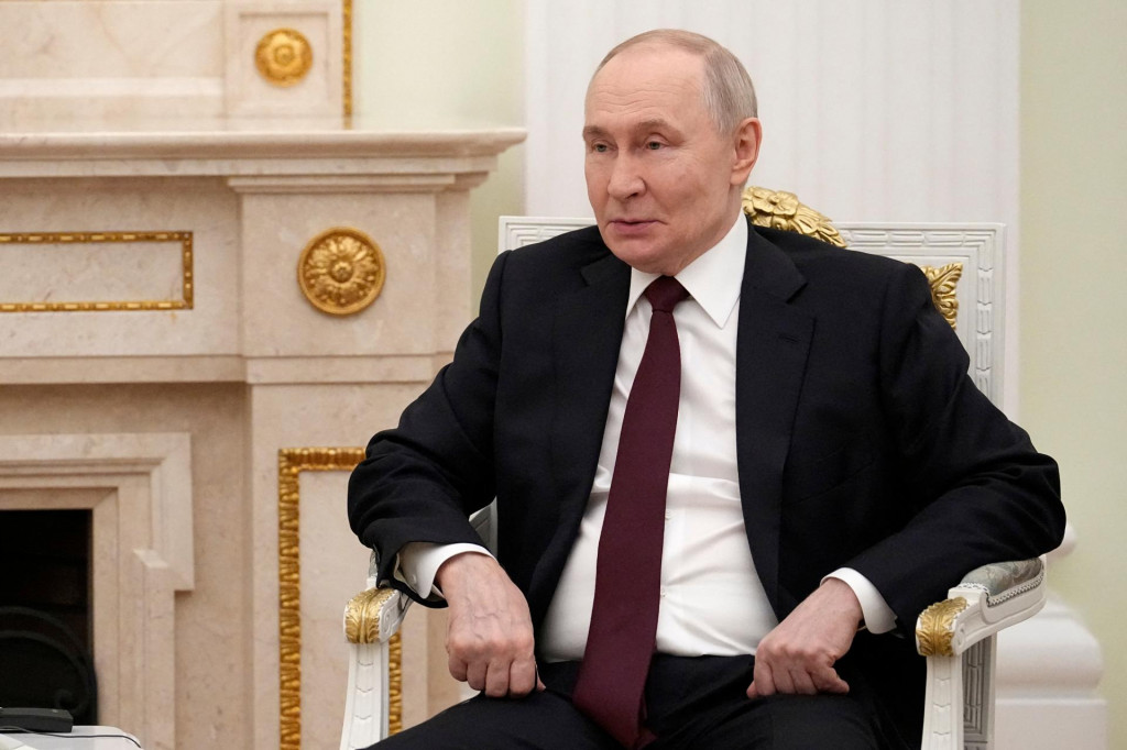 Rusk&yacute; prezident Vladimir Putin. FOTO: REUTERS