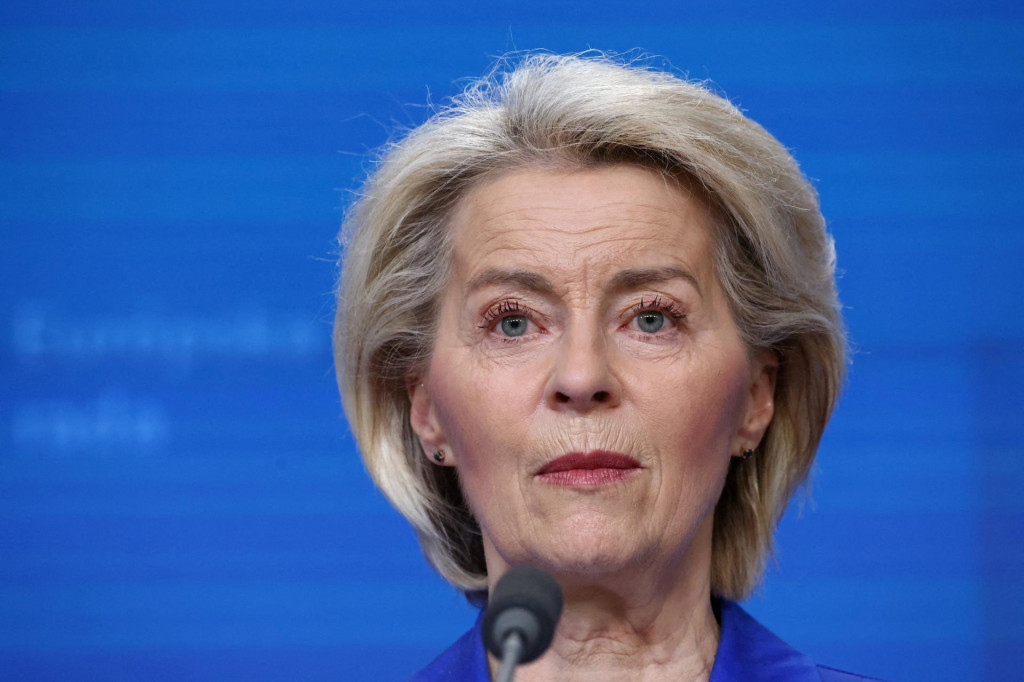 Predsedn&iacute;čka Eur&oacute;pskej komisie Ursula von der Leyenov&aacute;. FOTO: REUTERS