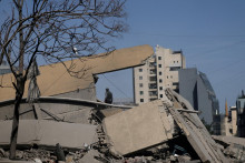 Ničiv&eacute; n&aacute;sledky vojny na Bl&iacute;zkom v&yacute;chode. FOTO: Reuters