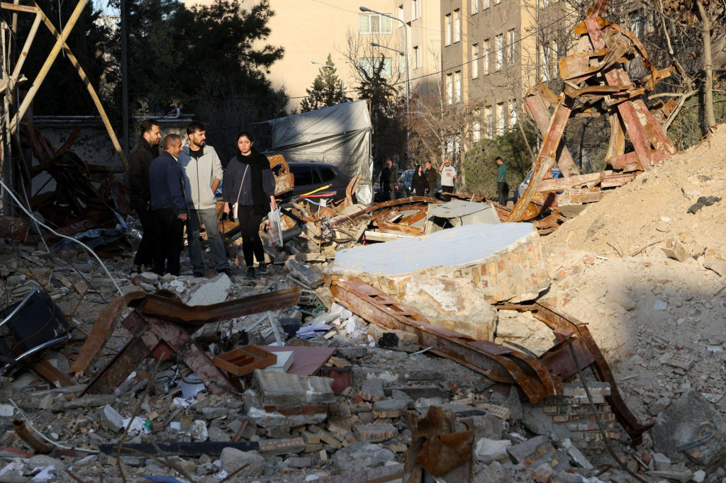 N&aacute;sledky ničivej vojny na Bl&iacute;zkom v&yacute;chode. FOTO: Reuters