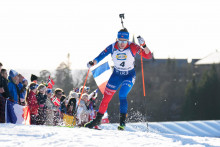 Slovensk&aacute; biatlonistka Paul&iacute;na B&aacute;tovsk&aacute; Fialkov&aacute;. FOTO: TASR/AP