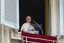 P&aacute;pež Lev XIV. FOTO: Reuters