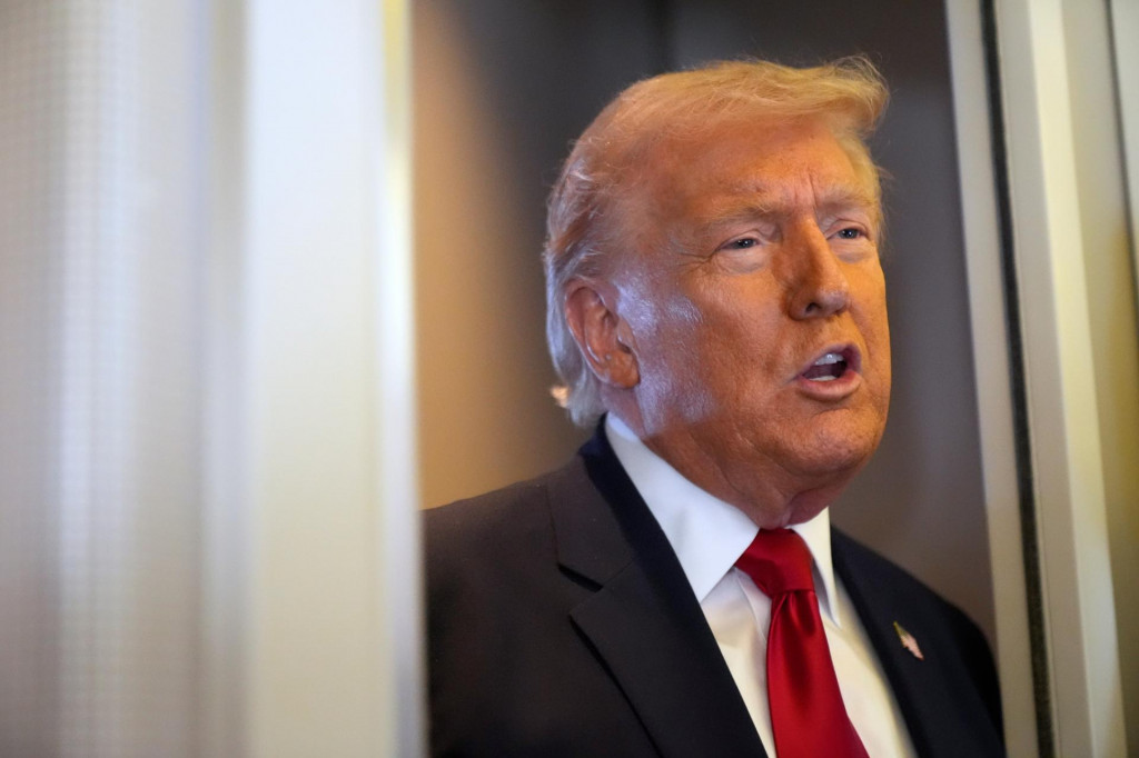 Americk&yacute; prezident Donald Trump. FOTO: TASR/AP