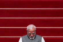 Indick&yacute; premi&eacute;r Nar&eacute;ndra M&oacute;d&iacute;. FOTO: REUTERS