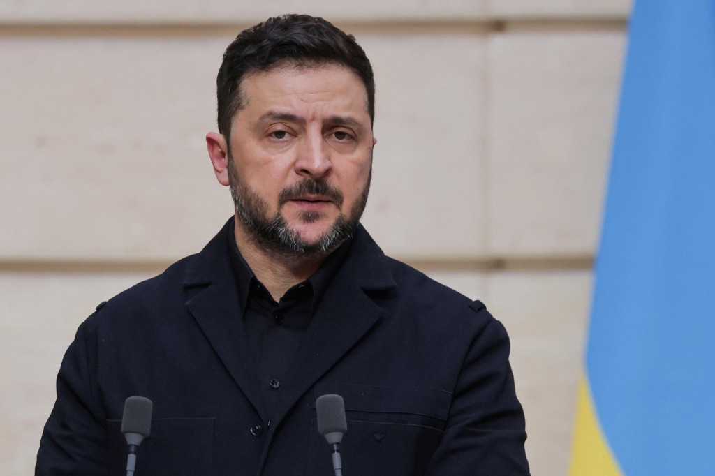 Ukrajinsk&yacute; prezident Volodymyr Zelenskyj. FOTO TASR/AP
