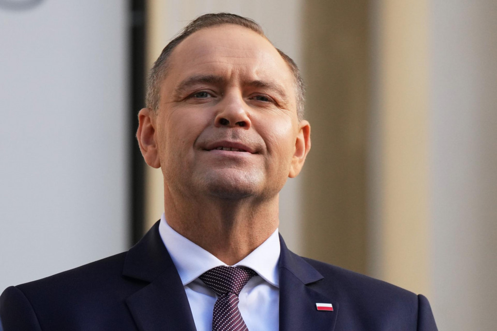 Poľsk&yacute; prezident Karol Nawrocki. FOTO: TASR/AP