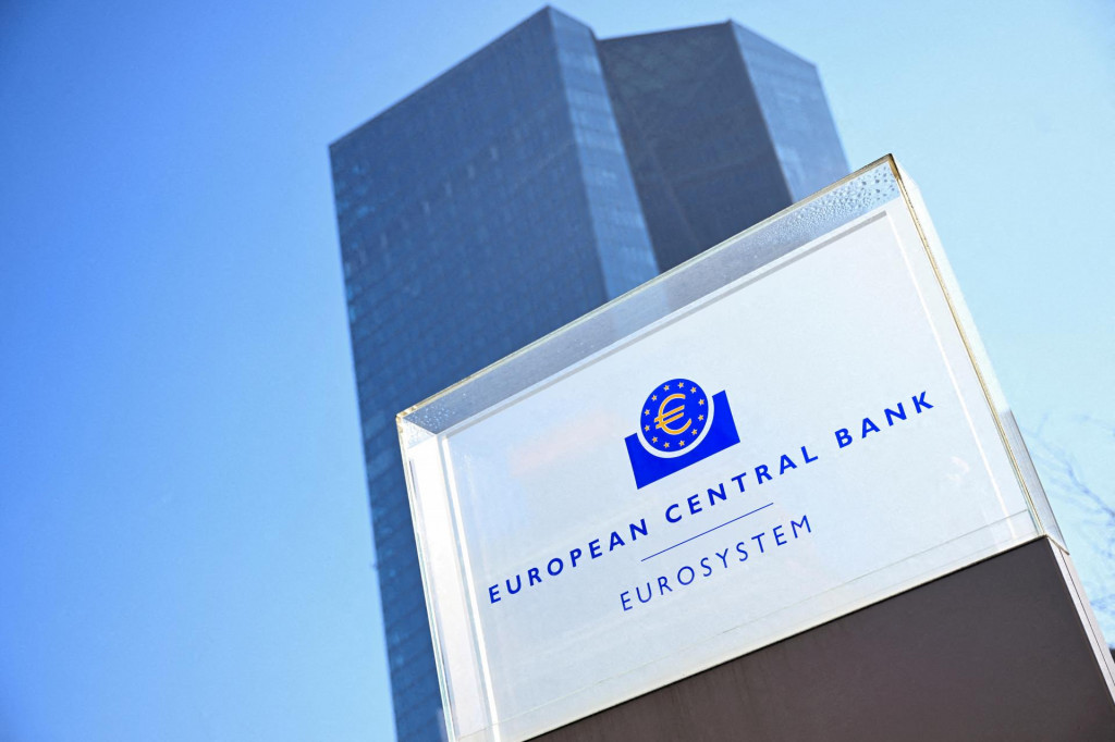 Eur&oacute;pska centr&aacute;lna banka. FOTO: Reuters