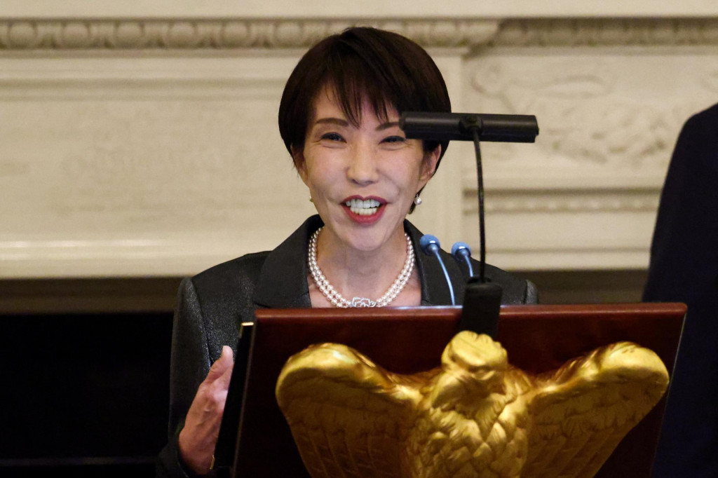 Japonsk&aacute; premi&eacute;rka Sanae Takaičiov&aacute;. FOTO: REUTERS