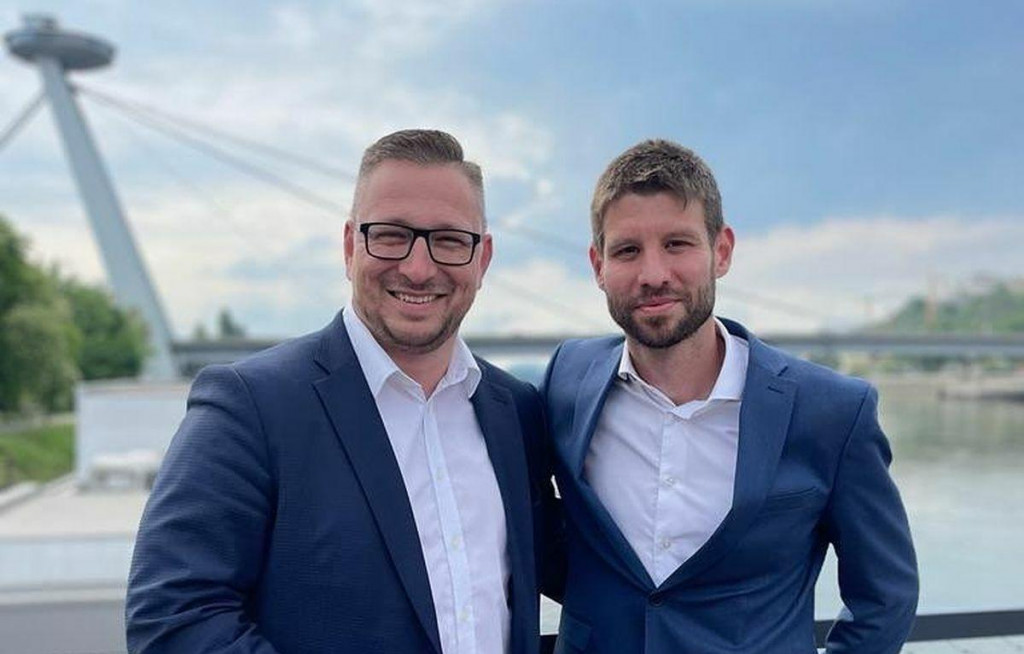 Martin Pek&aacute;r a Michal &Scaron;imečka. FOTO: Facebook PS