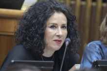 Podpredsedn&iacute;čka PS Zora Jaurov&aacute;. FOTO: TASR/Martin Baumann