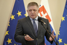 Predseda vl&aacute;dy SR Robert Fico (Smer-SD). FOTO: TASR/Pavel Neubauer