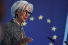 Prezidentka Eur&oacute;pskej centr&aacute;lnej banky Christine Lagardeov&aacute;.  FOTO: Reuters