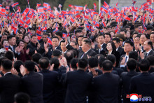 Severok&oacute;rejsk&yacute; vodca Kim Čong-un. FOTO: Reuters/KCNA