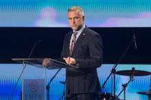 Podpredseda parlamentu Tibor Ga&scaron;par. FOTO: TASR/Henrich Mi&scaron;ovič