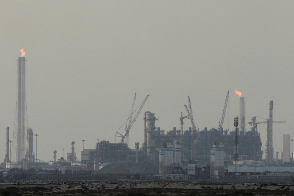 Are&aacute;l katarsk&eacute;ho energetick&eacute;ho koncerne QatarEnergy. FOTO: Reuters
