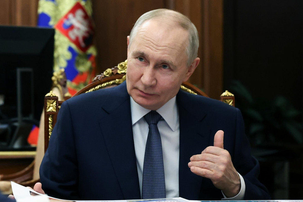 Rusk&yacute; prezident Vladimir Putin. FOTO TASR/AP