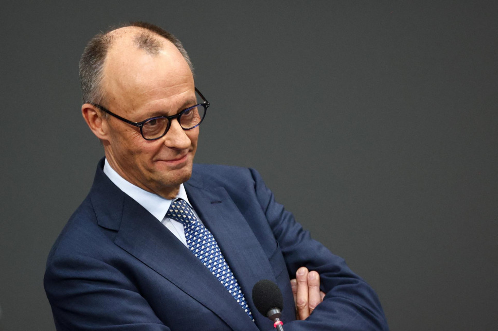 Nemeck&yacute; kancel&aacute;r Friedrich Merz. FOTO: Reuters