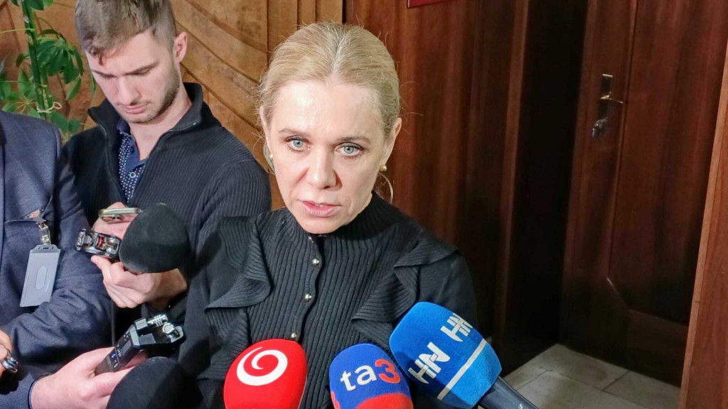 Ministerka hospod&aacute;rstva Denisa Sakov&aacute;. FOTO: HN/Jaroslav Pavliga