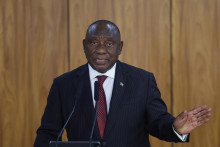 Juhoafrick&yacute; prezident Cyril Ramaphosa. FOTO: TASR/AP