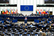 Eur&oacute;psky parlament v &Scaron;trasburgu. FOTO: Reuters

