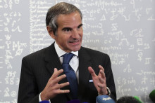 Riaditeľ Medzin&aacute;rodnej agent&uacute;ry pre at&oacute;mov&uacute; energiu Rafael Grossi. FOTO: TASR/AP