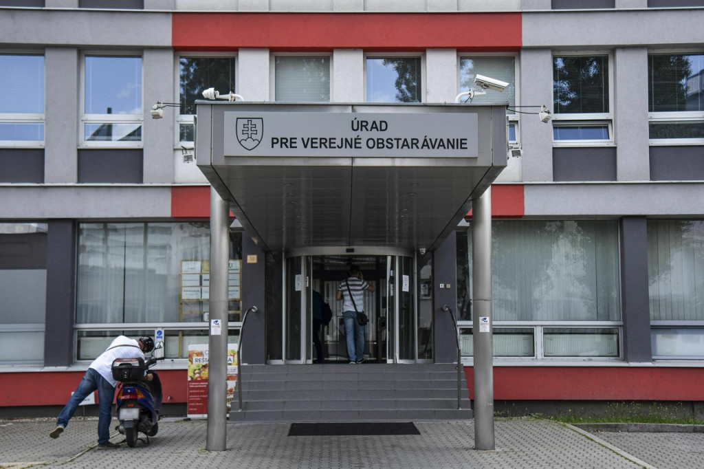 Budova &Uacute;radu pre verejn&eacute; obstar&aacute;vanie. FOTO: TASR/Pavol Zachar