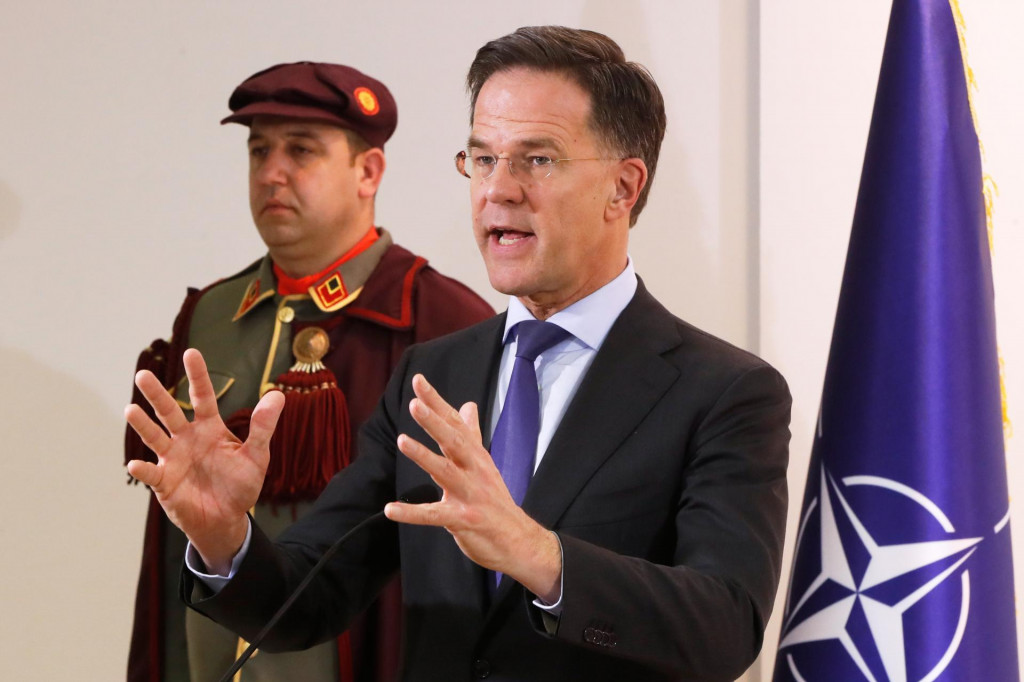 Gener&aacute;lny tajomn&iacute;k NATO Mark Rutte. FOTO: TASR/AP