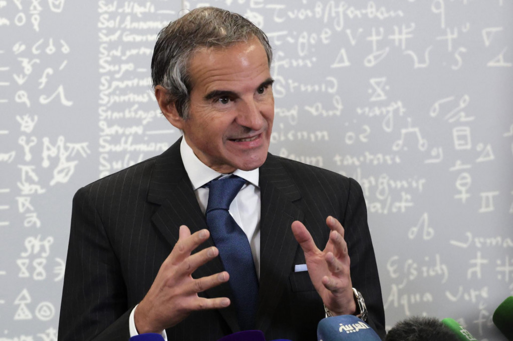 Riaditeľ Medzin&aacute;rodnej agent&uacute;ry pre at&oacute;mov&uacute; energiu Rafael Grossi. FOTO: TASR/AP