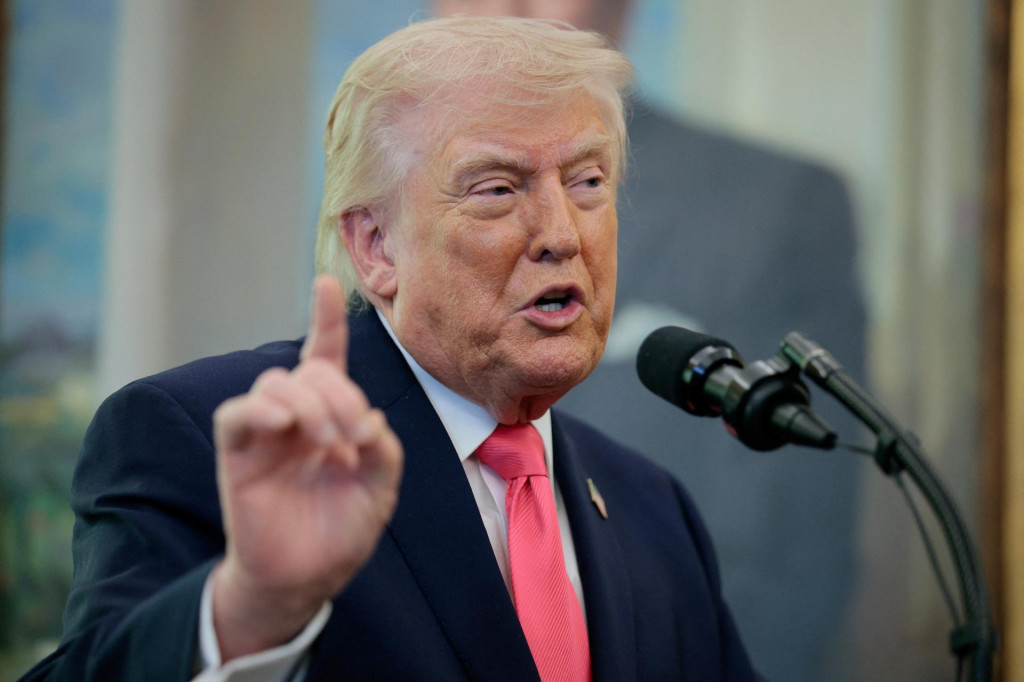 Americk&yacute; prezident Donald Trump. FOTO: Reuters