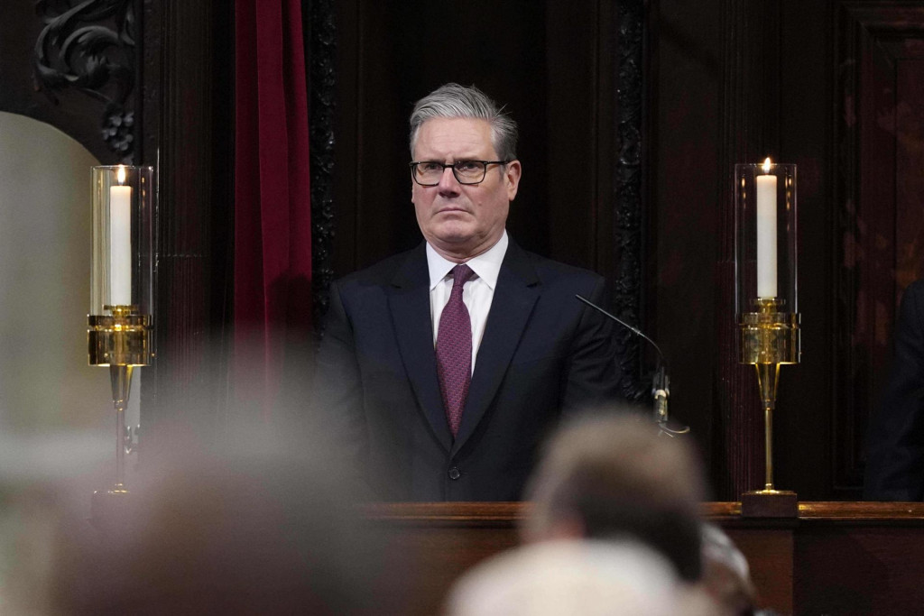Britsk&yacute; premi&eacute;r Keir Starmer. FOTO: TASR/AP