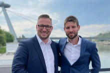 Martin Pek&aacute;r a Michal &Scaron;imečka. FOTO: Facebook PS