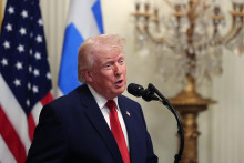 Prezident USA Donald Trump. FOTO: TASR/AP