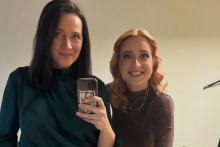 Veronika so sestrou Katkou Ko&scaron;čovou.