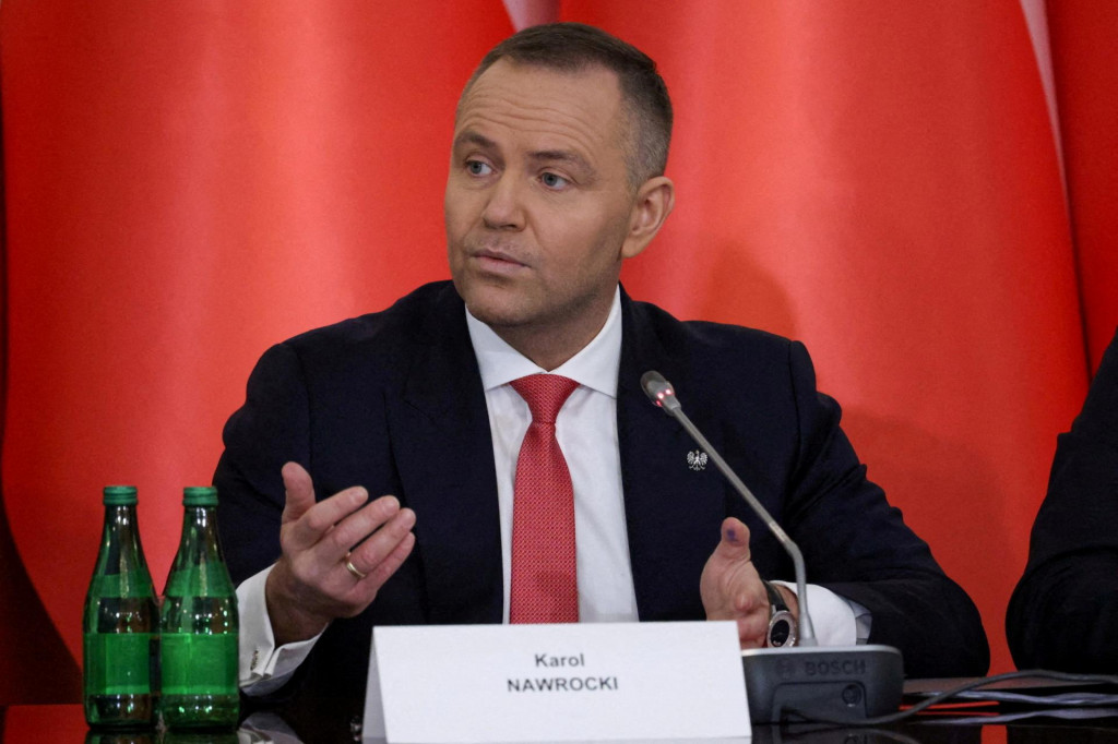 Poľsk&yacute; prezident Karol Nawrocki. FOTO: REUTERS