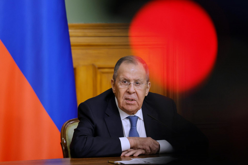 Rusk&yacute; minister zahraničn&yacute;ch vec&iacute; Sergej Lavrov. FOTO: TASR/AP