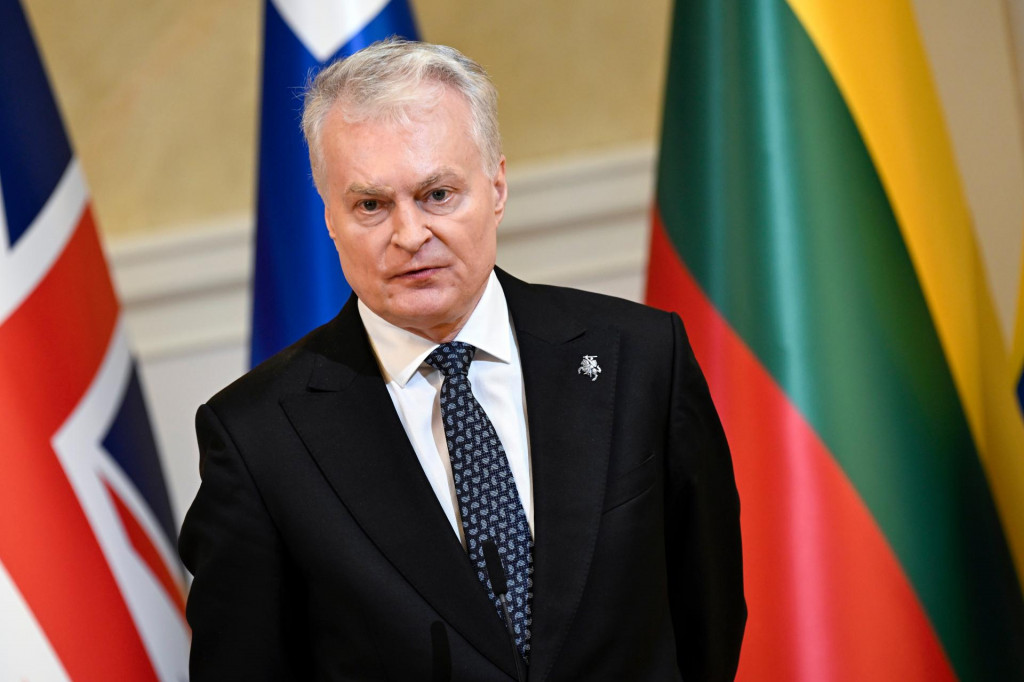 Litovsk&yacute; prezident Gitanas Naus&eacute;da. FOTO: TASR/AP