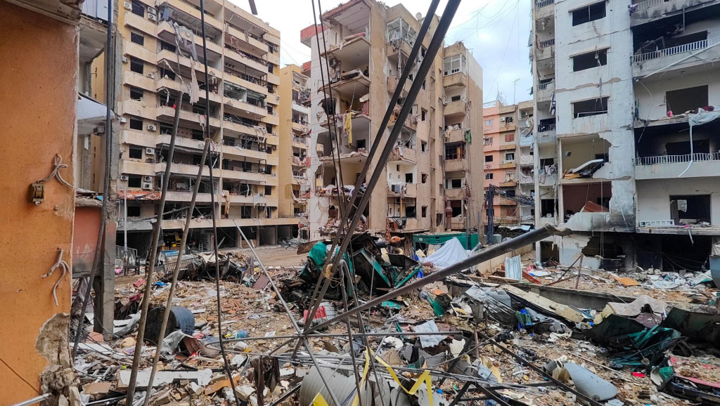 V Bejr&uacute;te Izrael zasiahol husto ob&yacute;van&eacute; oblasti. FOTO: REUTERS