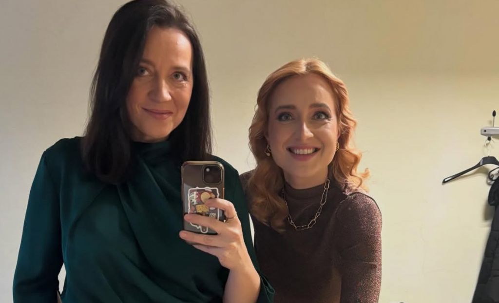 Veronika so sestrou Katkou Ko&scaron;čovou.