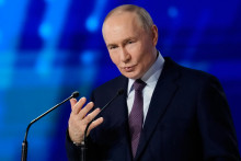 Rusk&yacute; prezident Vladimir Putin. FOTO TASR/AP