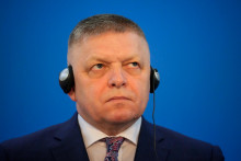 Slovensk&yacute; premi&eacute;r Robert Fico. FOTO: TASR/AP
