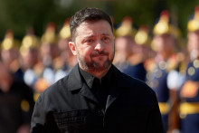 Ukrajinsk&yacute; prezident Volodymyr Zelenskyj. FOTO: TASR/AP