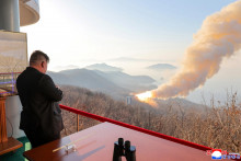 Severok&oacute;rejsk&yacute; prezident Kim Čong-un. FOTO: Reuters